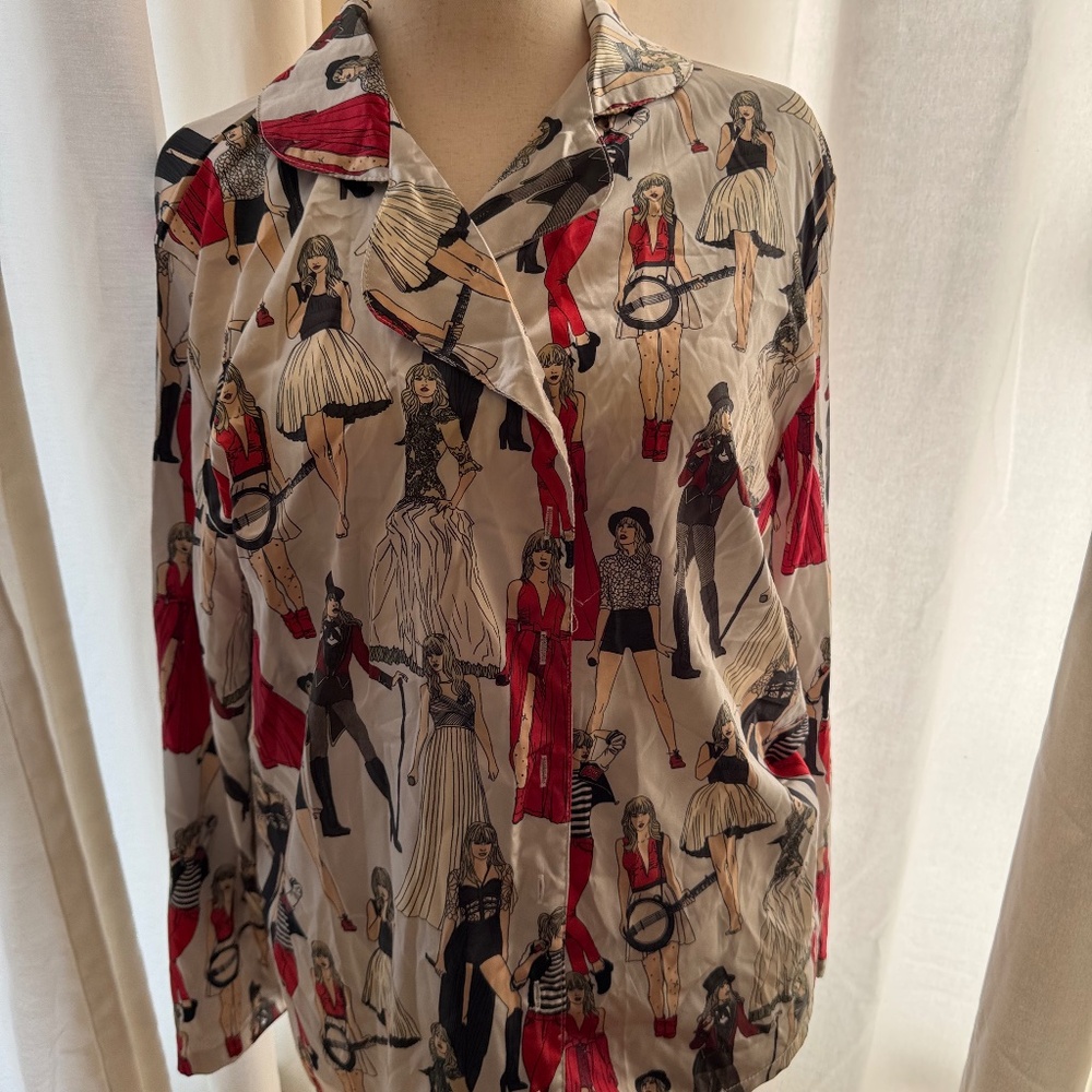 Red Taylor's Version Matching Pajama Set - image 1